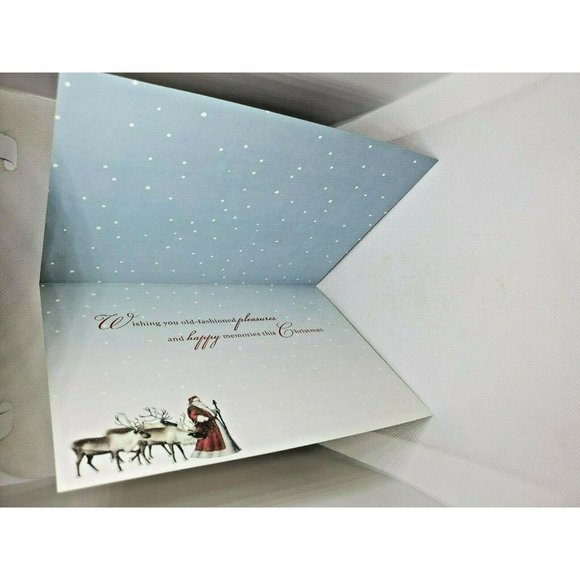 Rare True Meaning Of Christmas Here Comes Santa Claus Christmas Card - Picture 8 of 12